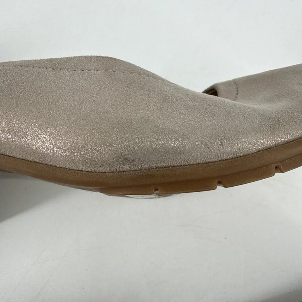 Paul Green Yvette Pump Neutral Pointy Toe Heels Womens US 6 EU 3.5 Cashmere Flaw